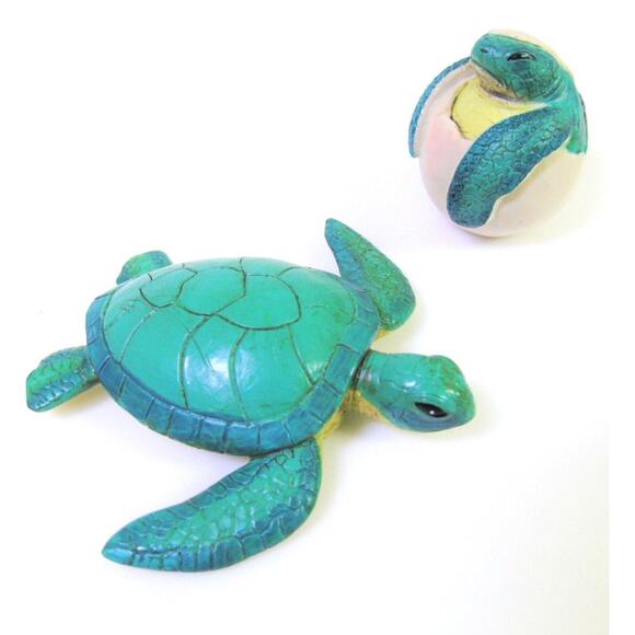 NEW American Girl SEA TURTLE & BABY TURTLE EGG HATCHING 2PC Lea Accessory Toys - Picture 1 of 5